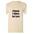 Printed Natural T-Shirts for Less